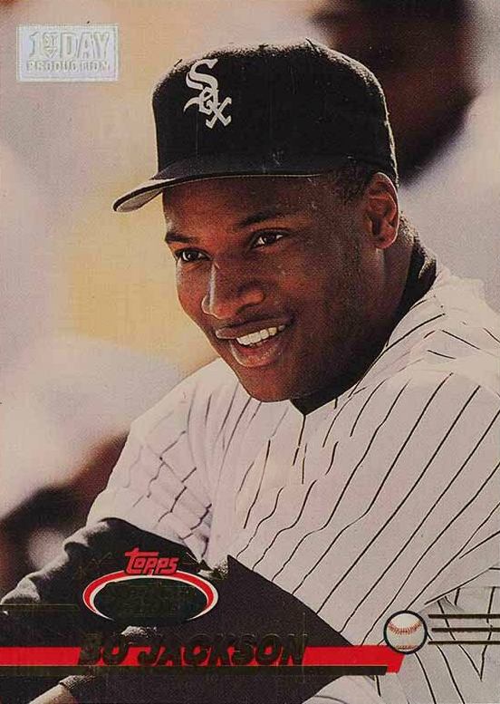 1993 Stadium Club 1st Day Production Bo Jackson #495 Baseball Card