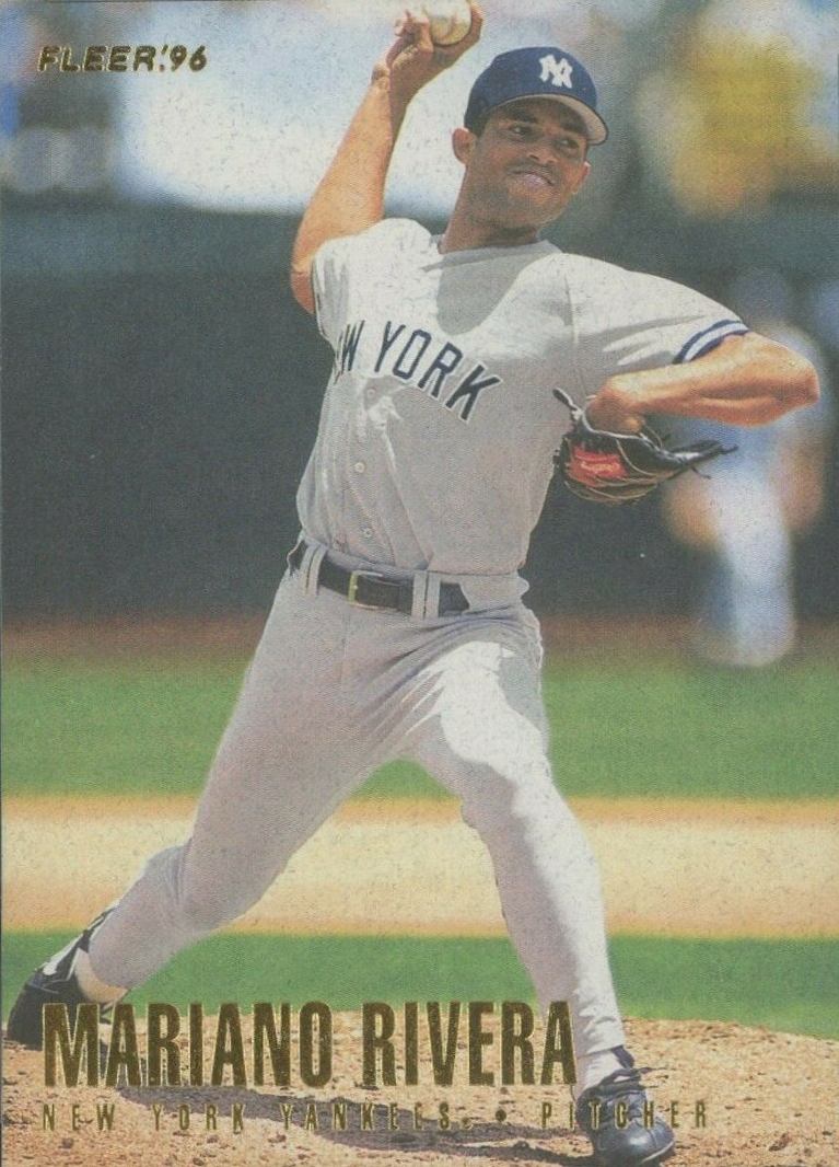 1996 Fleer Mariano Rivera #195 Baseball Card