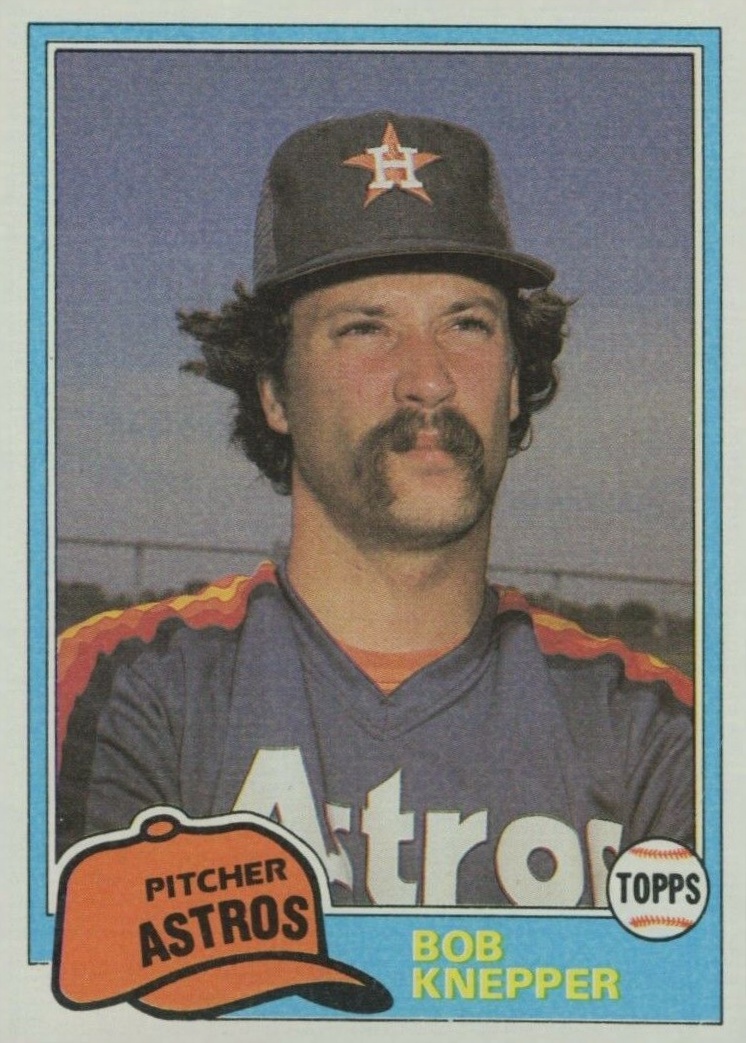 1981 Topps Bob Knepper #782 Baseball Card