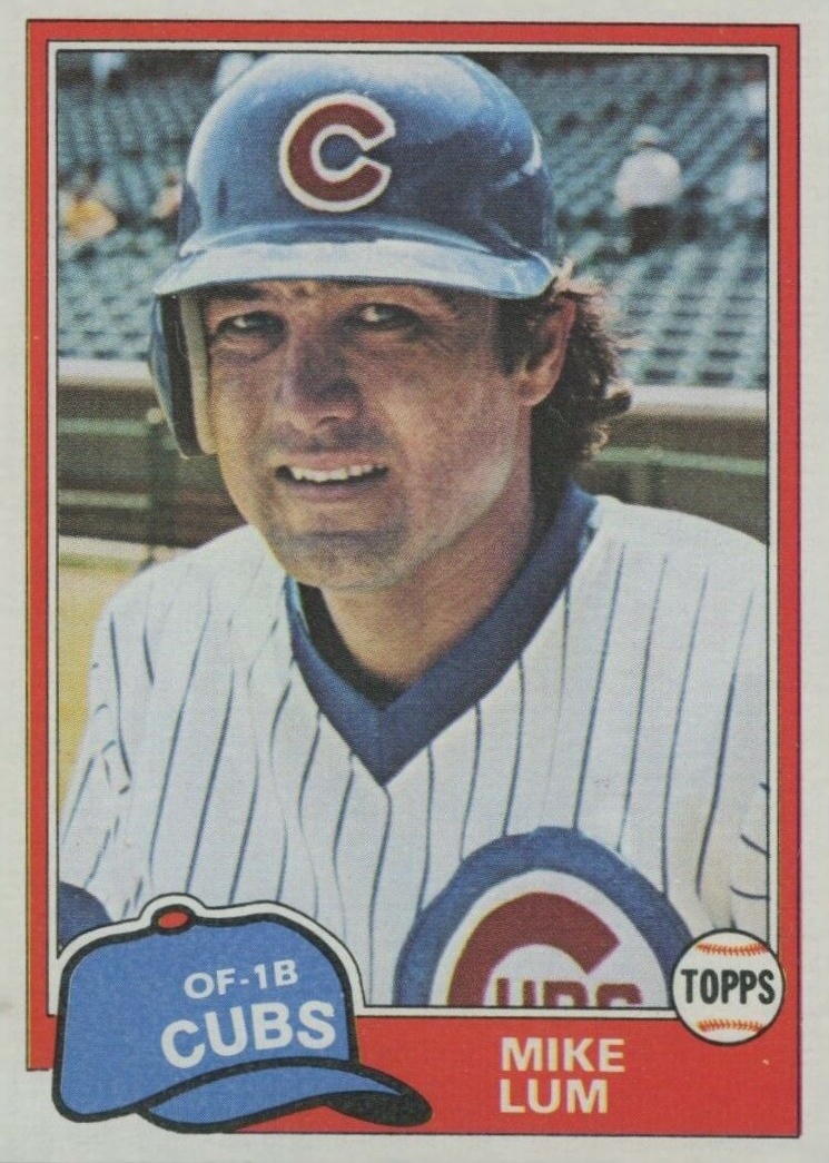 1981 Topps Mike Lum #795 Baseball Card
