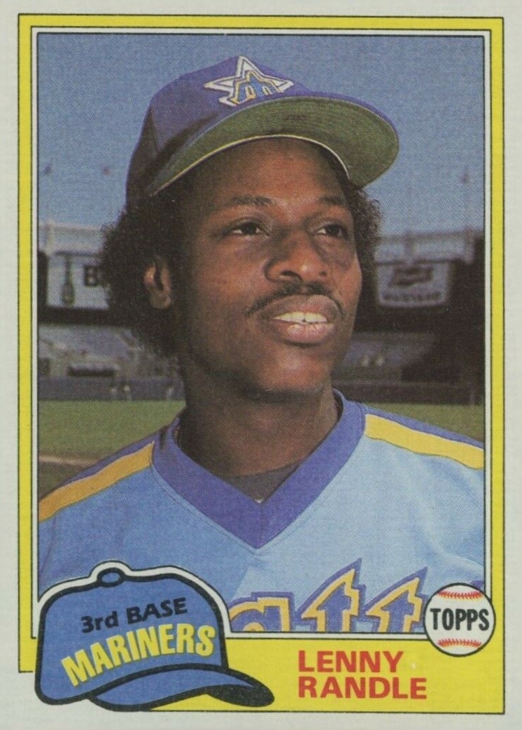 1981 Topps Lenny Randle #817 Baseball Card