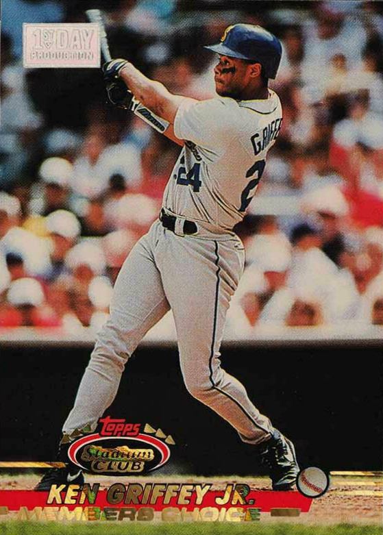 1993 Stadium Club 1st Day Production Ken Griffey Jr. #591 Baseball Card