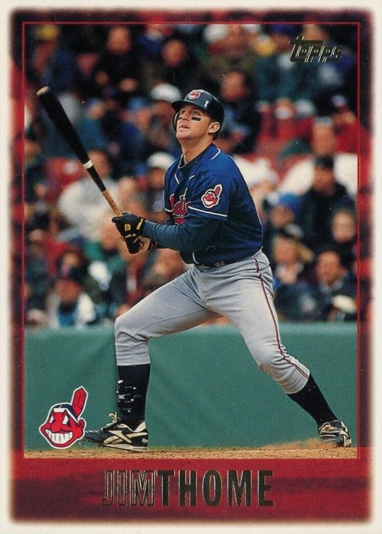 1997 Topps Jim Thome #105 Baseball Card