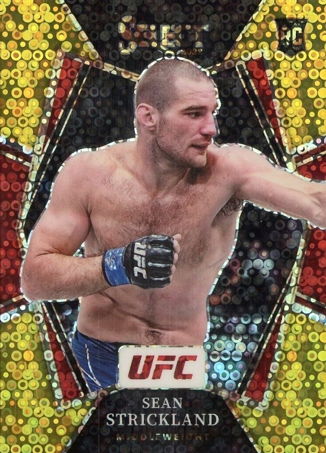 2022 Panini Select UFC Sean Strickland #117 Other Sports Card