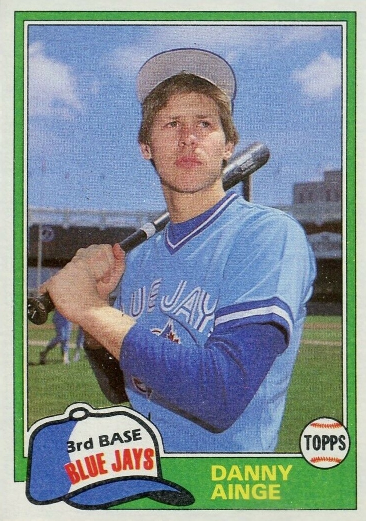 1981 Topps Danny Ainge #727 Baseball Card