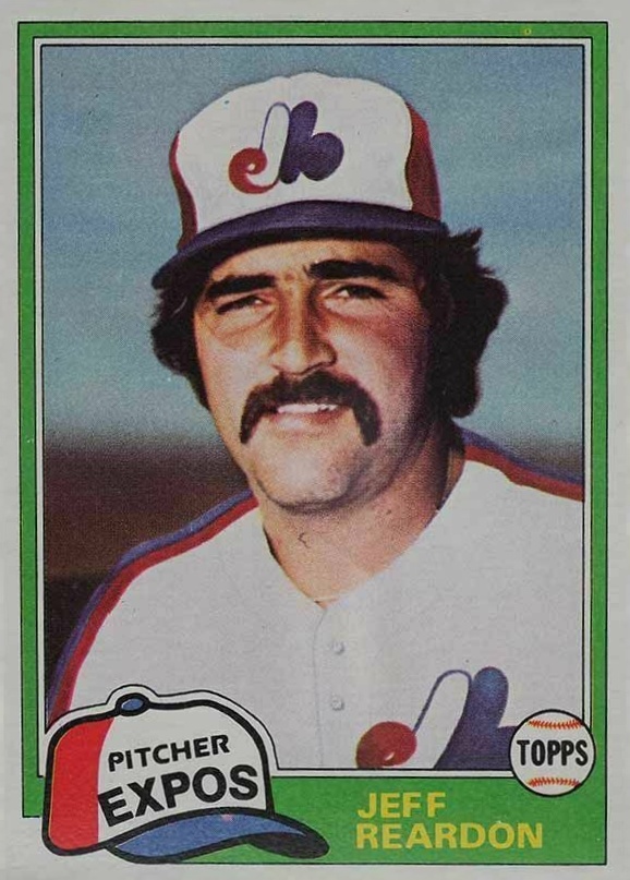 1981 Topps Jeff Reardon #819 Baseball Card