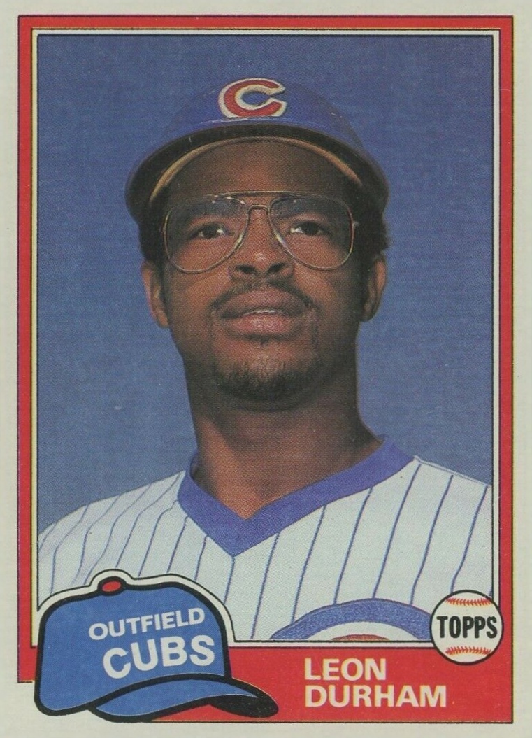 1981 Topps Leon Durham #756 Baseball Card