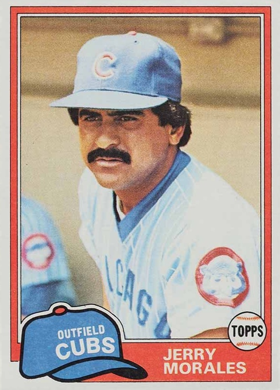 1981 Topps Jerry Morales #805 Baseball Card
