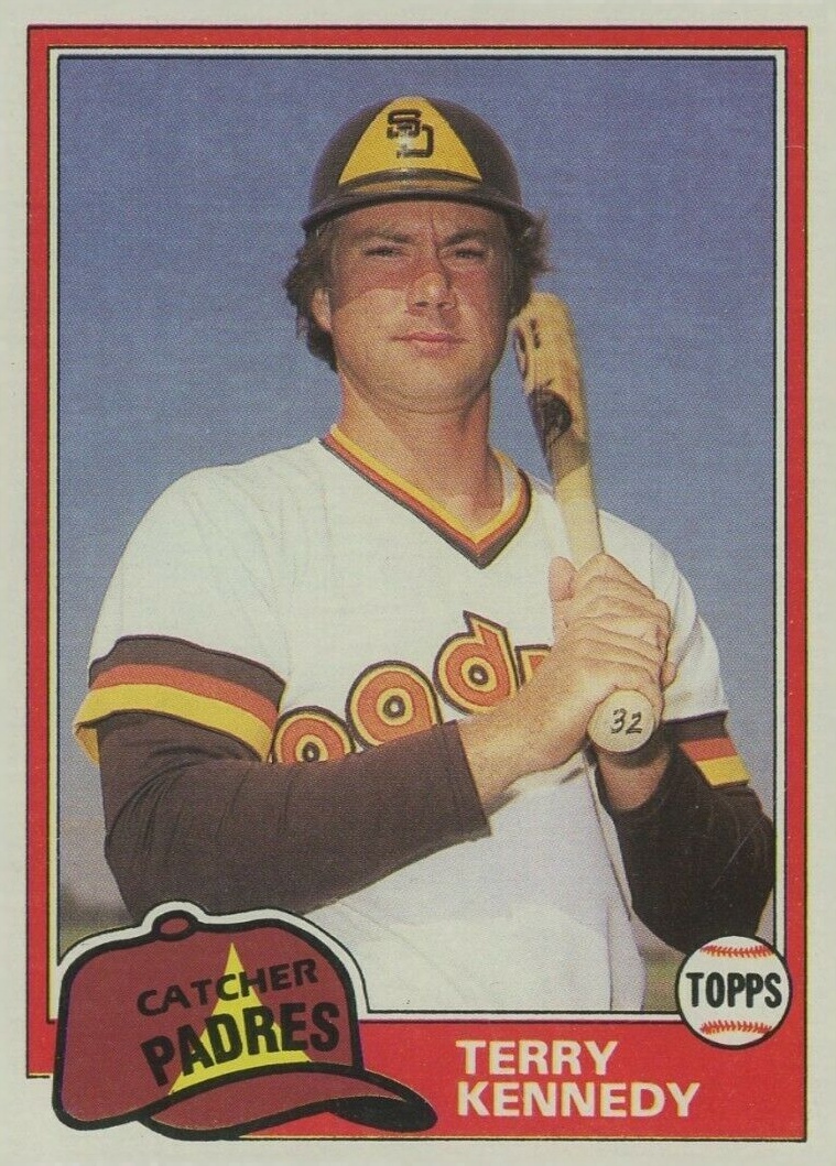 1981 Topps Terry Kennedy #780 Baseball Card