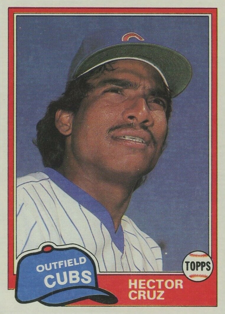 1981 Topps Hector Cruz #750 Baseball Card