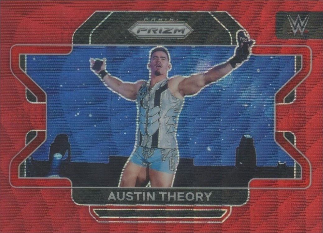 2022 Panini Prizm WWE Austin Theory #87 Other Sports Card