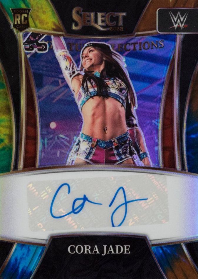 2022 Panini Select WWE Signature Selections Cora Jade #SNCJD Other Sports Card