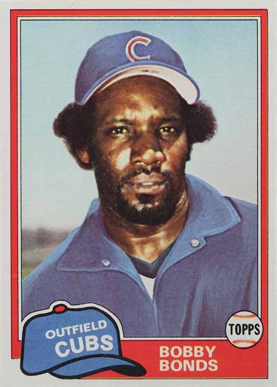 1981 Topps Bobby Bonds #740 Baseball Card
