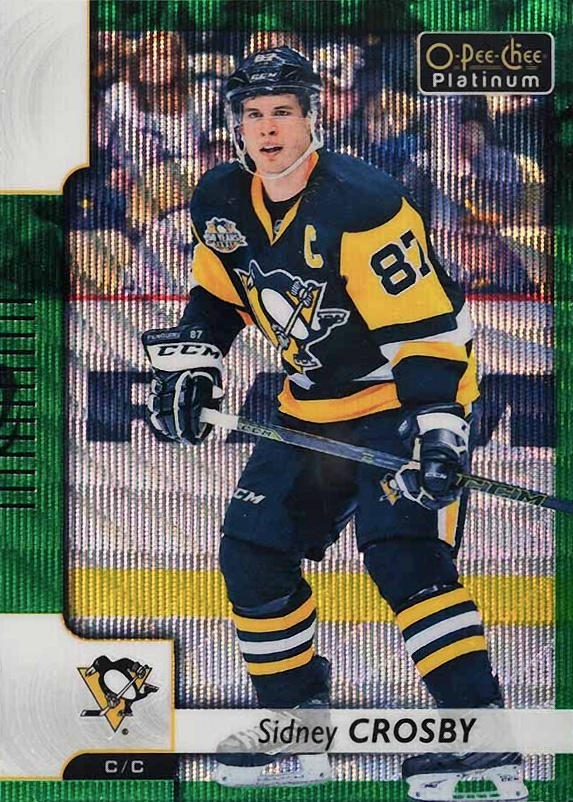 2017 O-Pee-Chee Platinum Sidney Crosby #1 Hockey Card