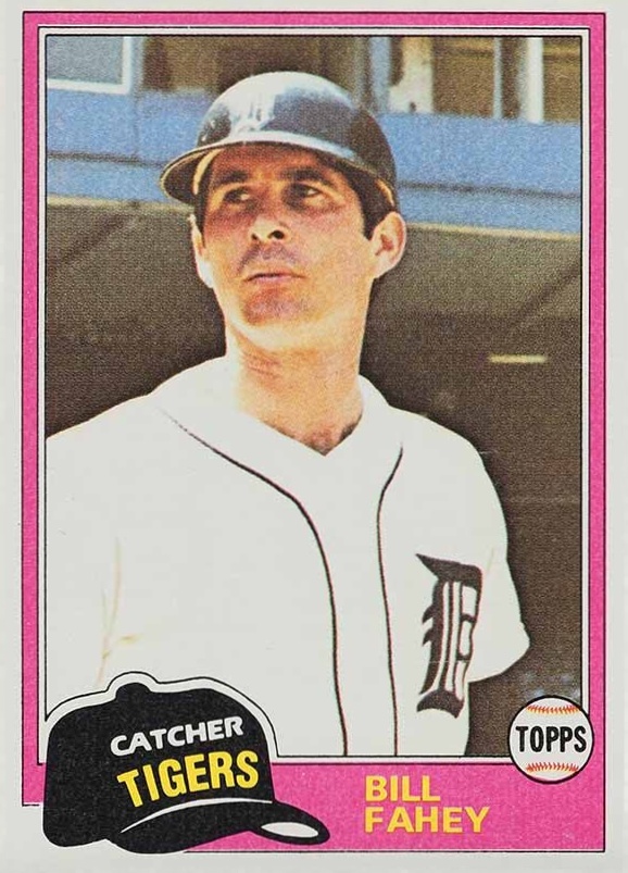 1981 Topps Bill Fahey #760 Baseball Card