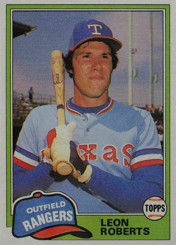 1981 Topps Leon Roberts #825 Baseball Card