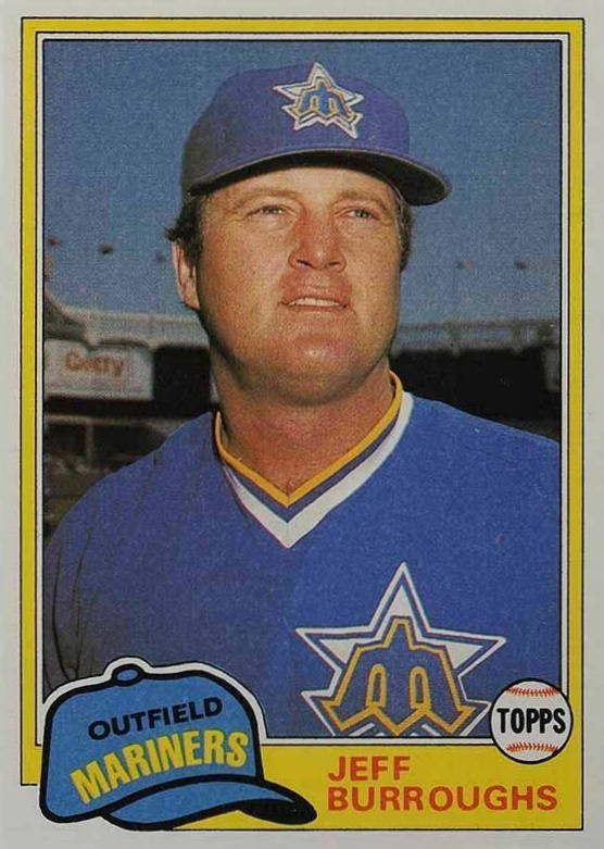 1981 Topps Jeff Burroughs #745 Baseball Card