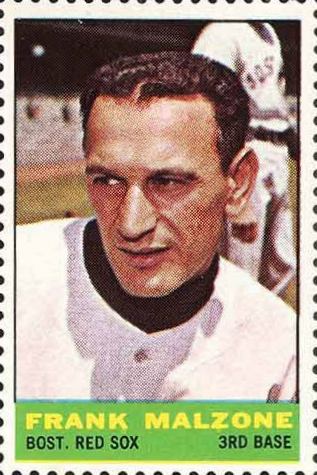 1964 Bazooka Stamps Frank Malzone # Baseball Card