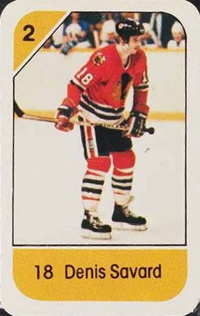 1982 Post Cereal Denis Savard #18sav Hockey Card