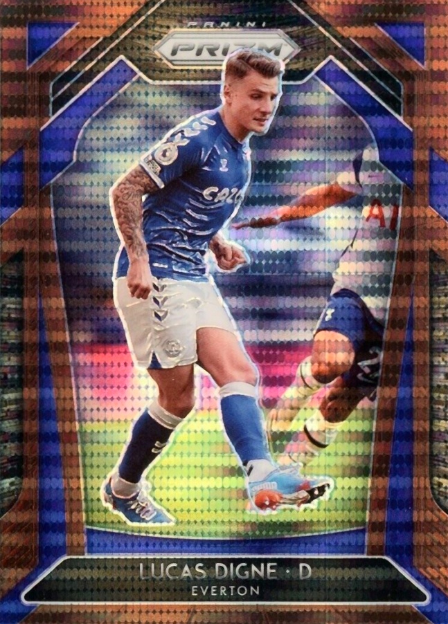 2020 Panini Prizm Premier League Lucas Digne #108 Soccer Card
