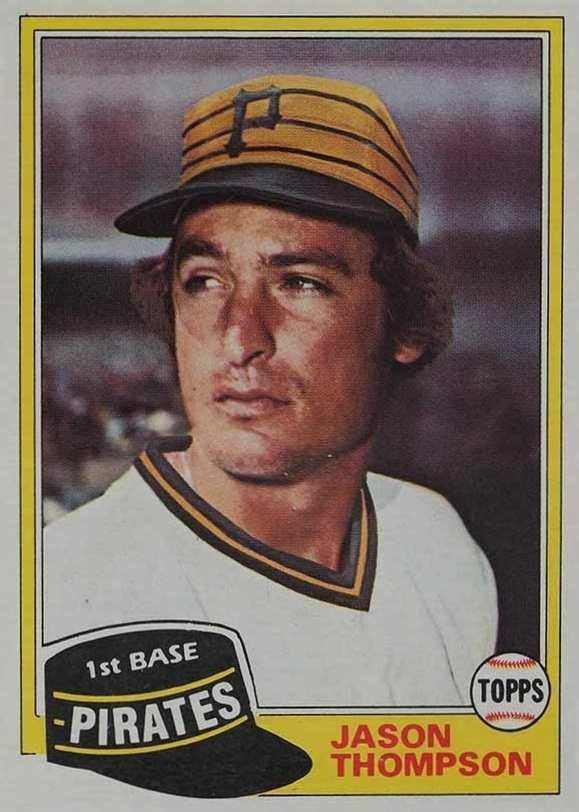 1981 Topps Jason Thompson #843 Baseball Card