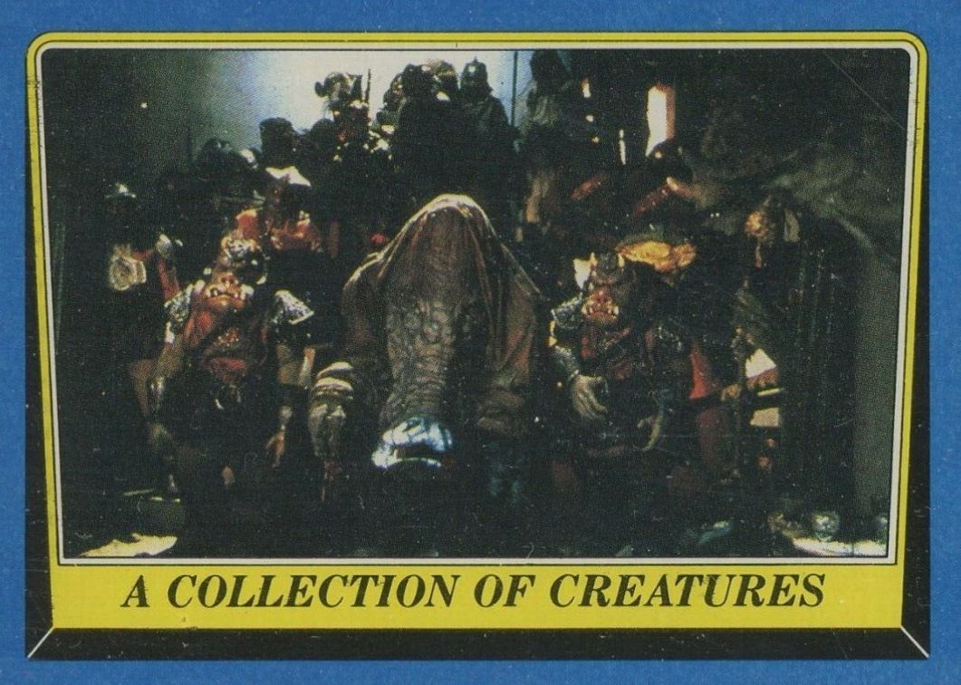 1983 Star Wars Return of the Jedi The Forest Creatures #89 Non-Sports Card