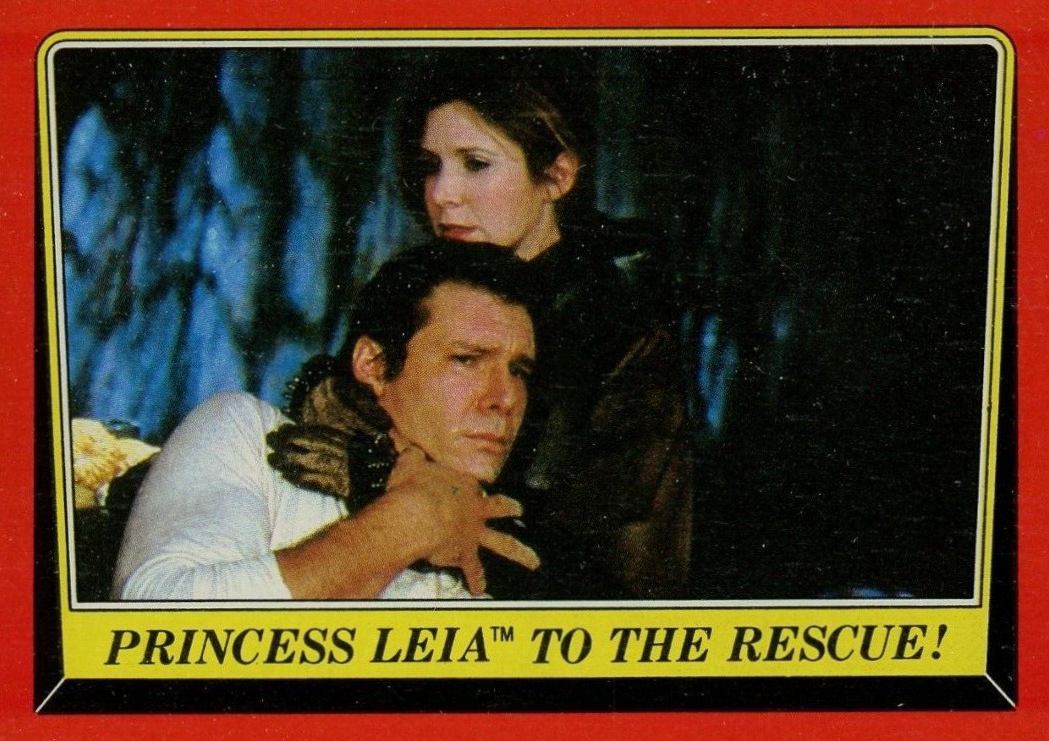 1983 Star Wars Return of the Jedi Princess Leia to the Rescue #30 Non-Sports Card