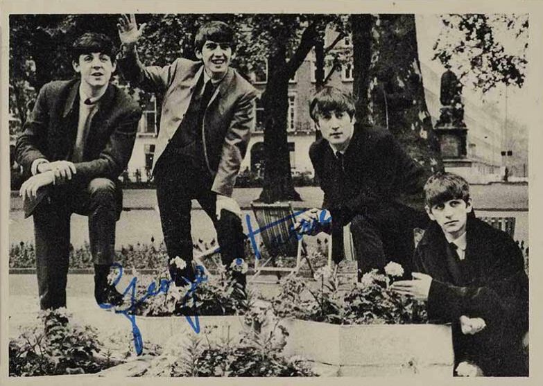 1964 Beatles Plaks I Dig the Beatles #1 Non-Sports Card