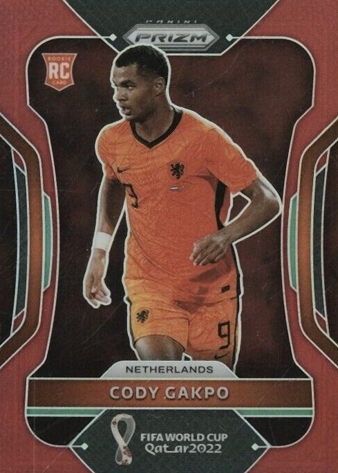 2022 Panini Prizm World Cup Qatar Cody Gakpo #153 Soccer Card