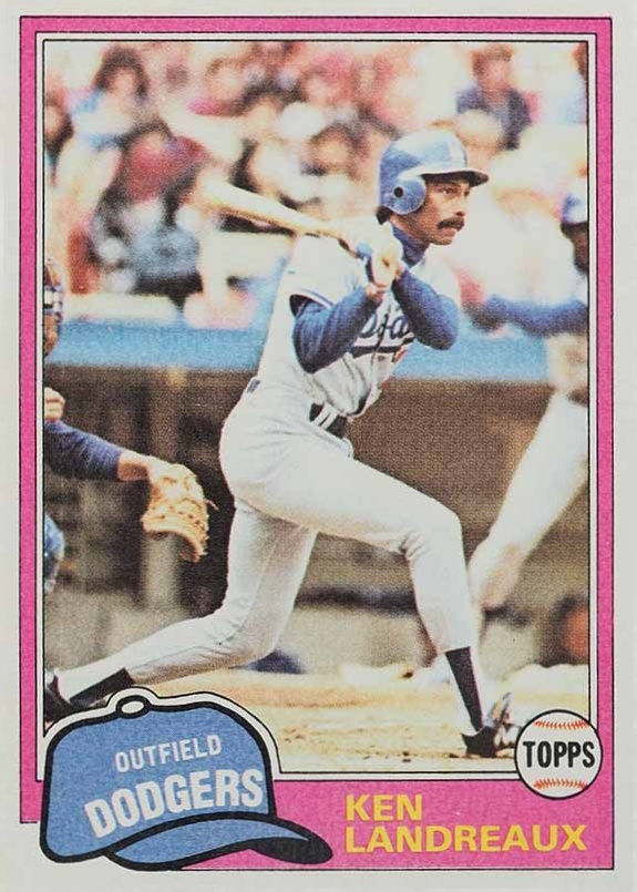 1981 Topps Ken Landreaux #787 Baseball Card