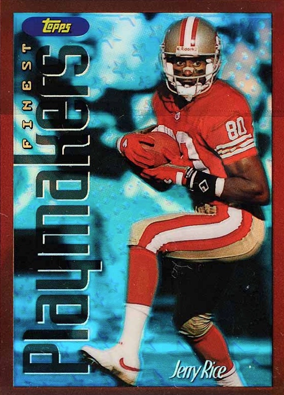 1996 Finest Jerry Rice #175 Football Card