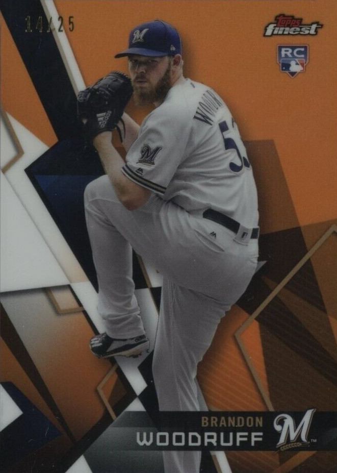 2018 Finest  Brandon Woodruff #3 Baseball Card