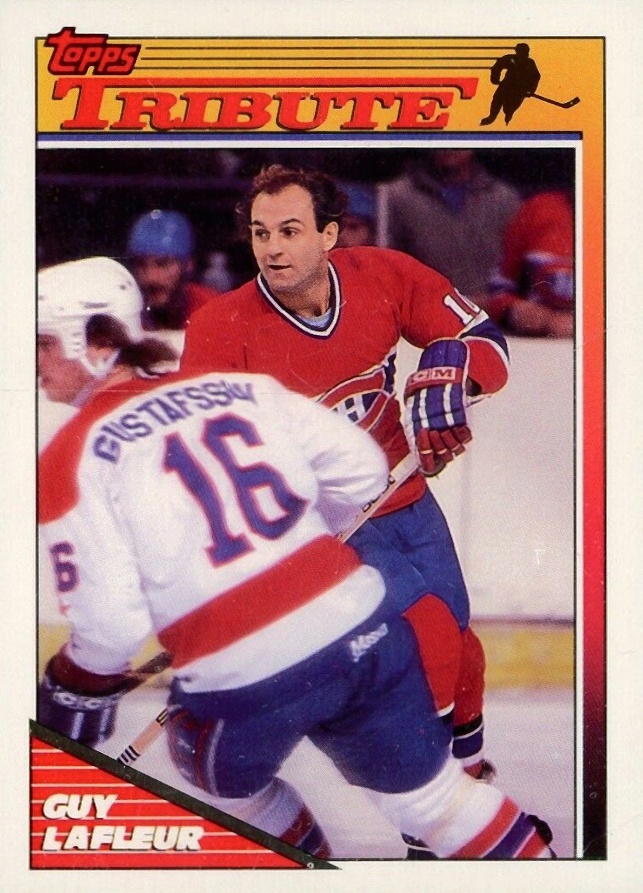 1991 Topps Guy LaFleur #1 Hockey Card