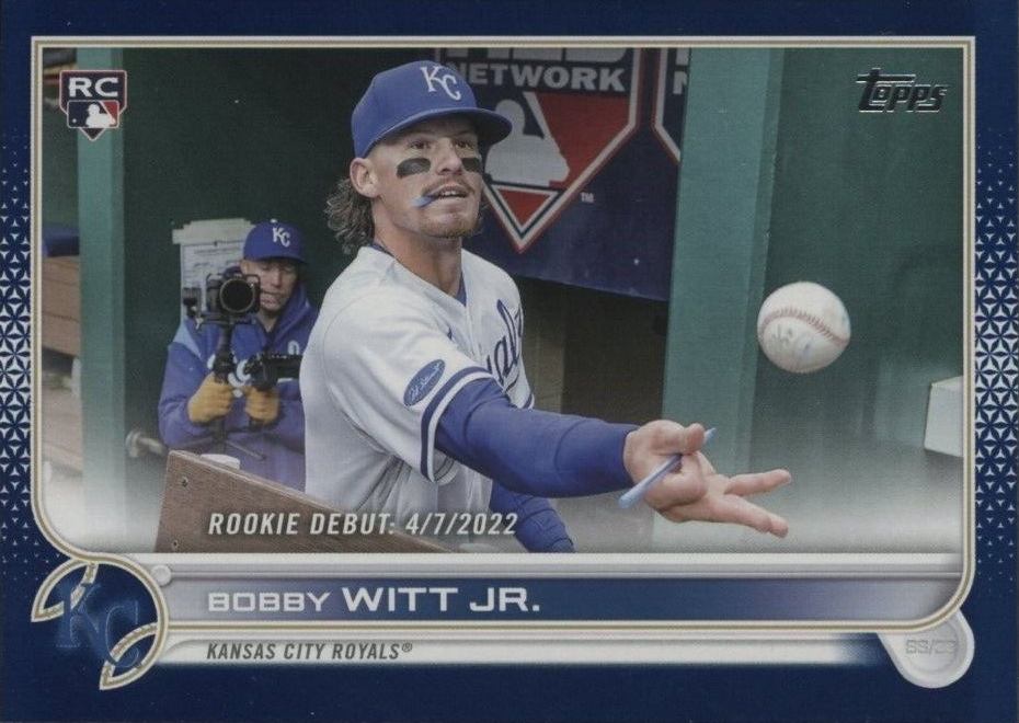 2022 Topps Update Bobby Witt Jr. #US187 Baseball Card