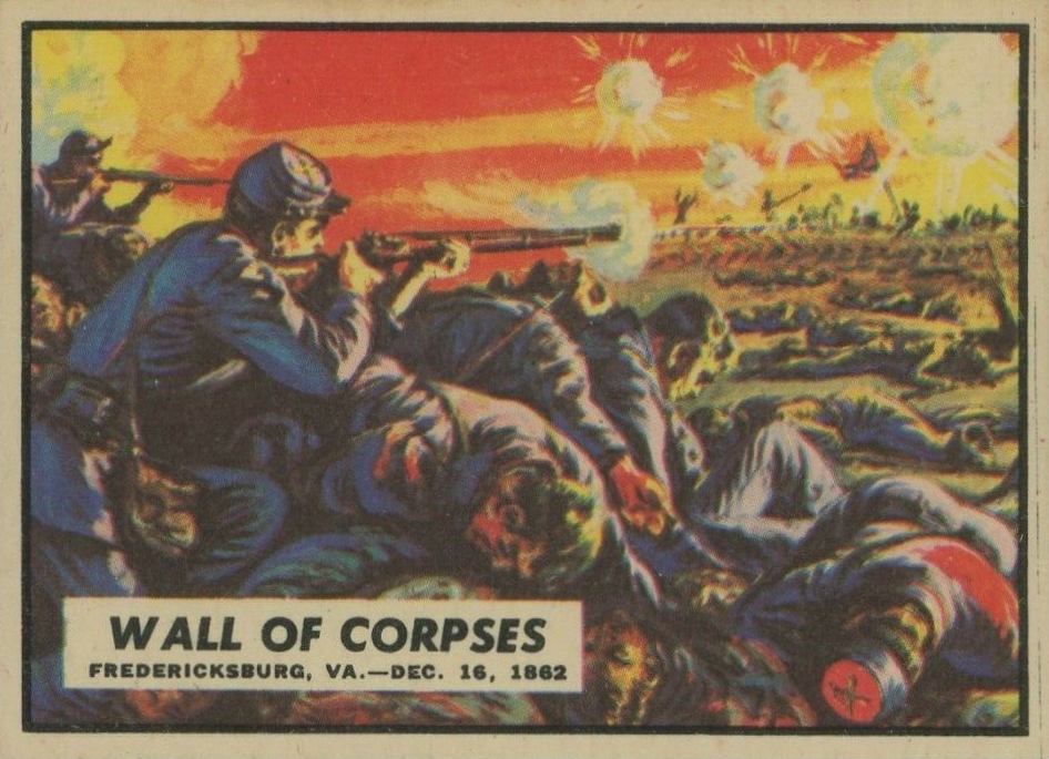 1965 A & BC Civil War News Wall of Corpses #34 Non-Sports Card