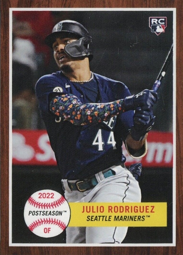 2022 Topps Throwback Thursday Julio Rodriguez #125 Baseball Card