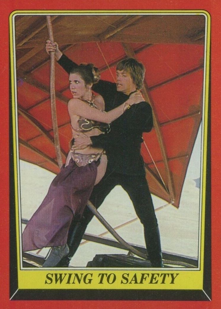 1983 Star Wars Return of the Jedi Swing to Safety #53 Non-Sports Card