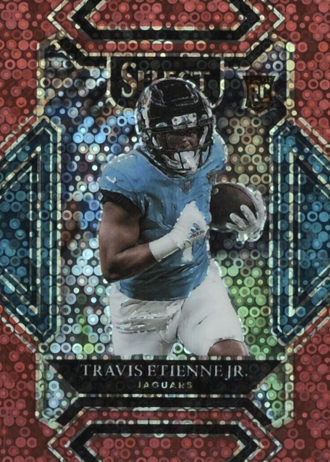 2021 Panini Select Travis Etienne Jr. #254 Football Card