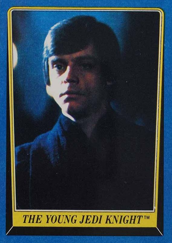 1983 Star Wars Return of the Jedi The Young Jedi Knight #202 Non-Sports Card