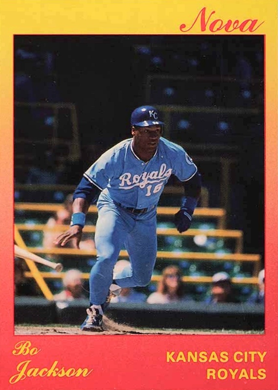 1991 Star Nova Edition Bo Jackson #36 Baseball Card
