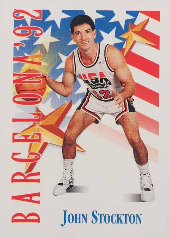 1991 Skybox John Stockton #539 Basketball Card
