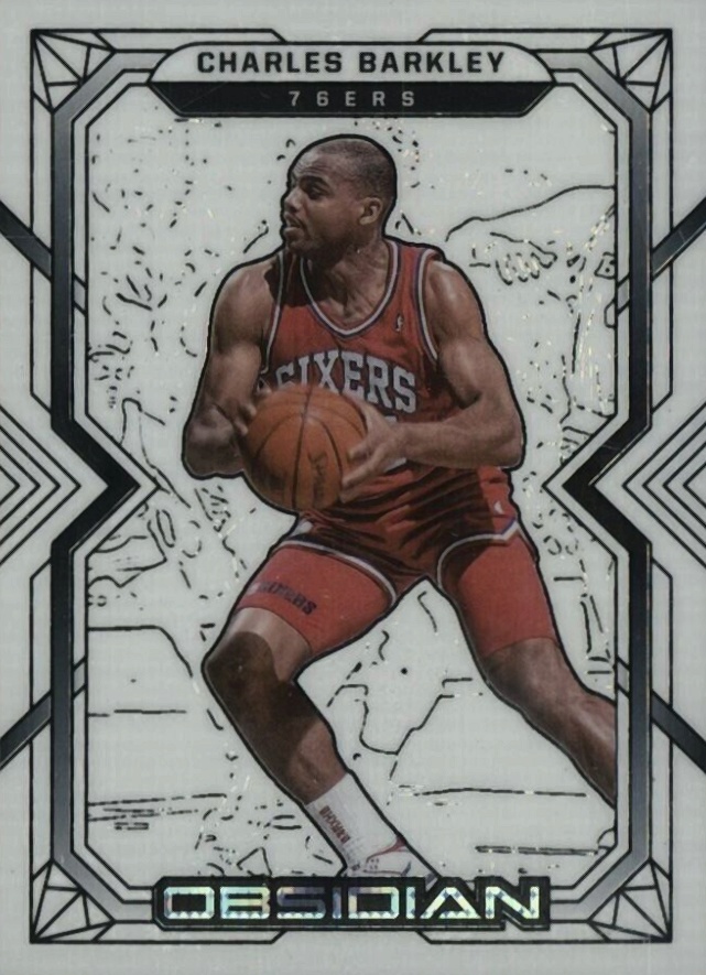 2021 Panini Obsidian Charles Barkley #136 Basketball Card