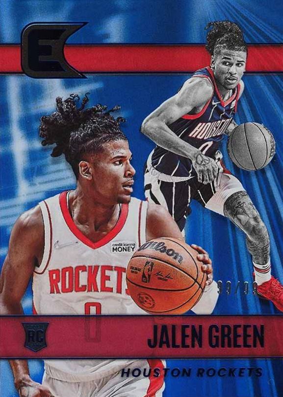 2021 Panini Chronicles Jalen Green #333 Basketball Card