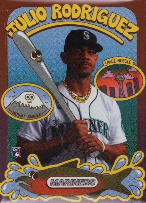2022 Topps PROJECT100 Julio Rodriguez #28 Baseball Card