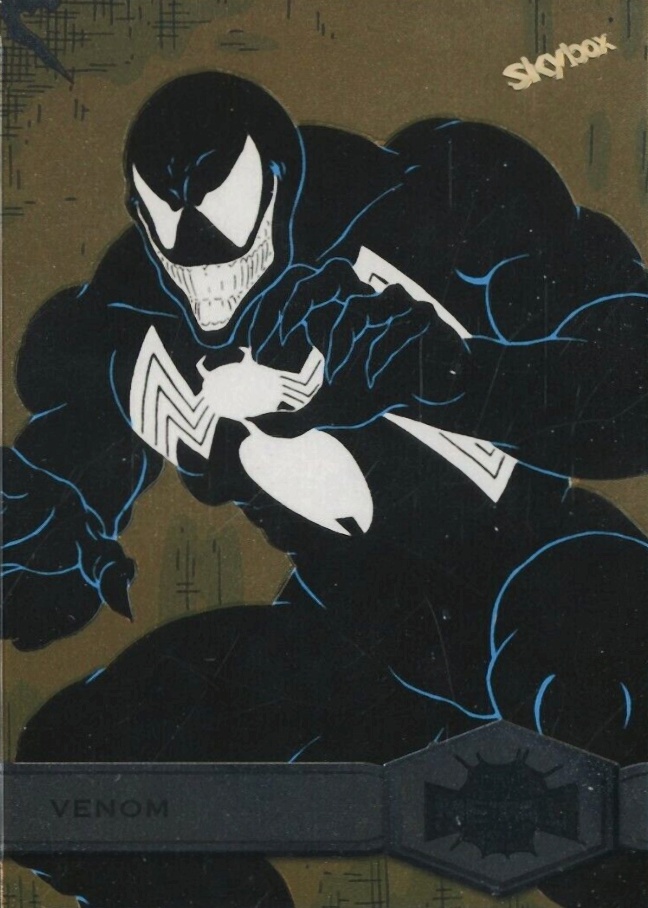 2022 Skybox Marvel Metal Universe Spider-Man Venom #193 Non-Sports Card