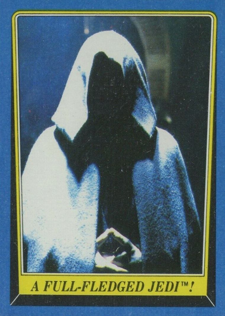 1983 Star Wars Return of the Jedi Full-Fledged Jedi #211 Non-Sports Card
