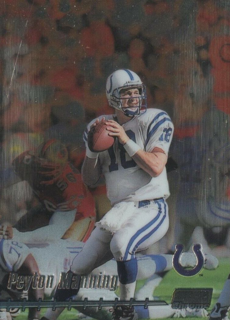 1999 Stadium Club Chrome Peyton Manning #69 Football Card