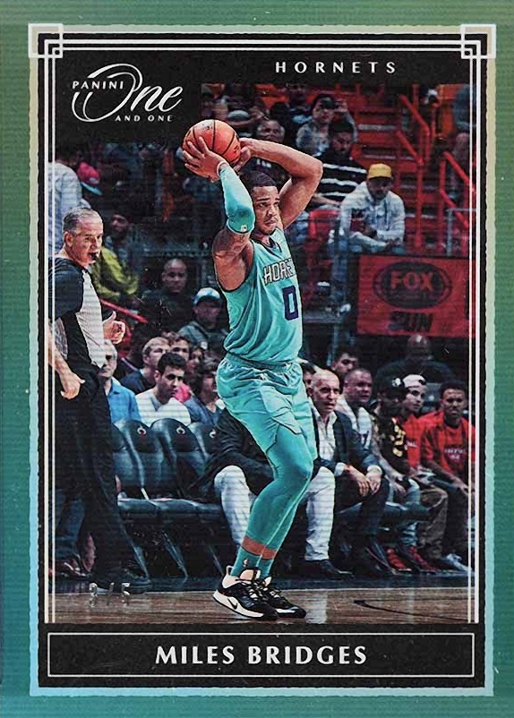 2019 Panini One and One Miles Bridges #14 Basketball Card