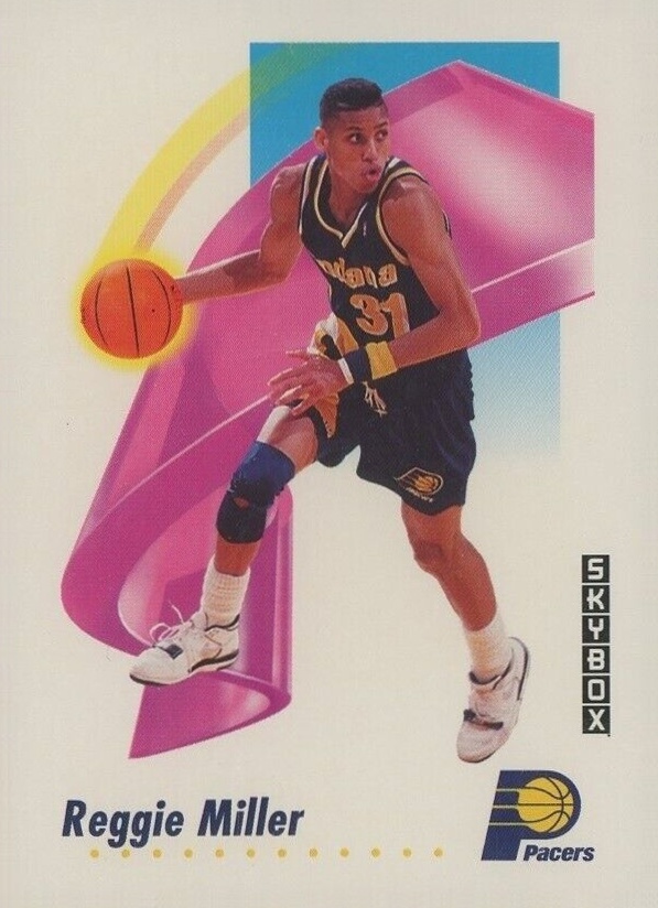 1991 Skybox Reggie Miller #114 Basketball Card
