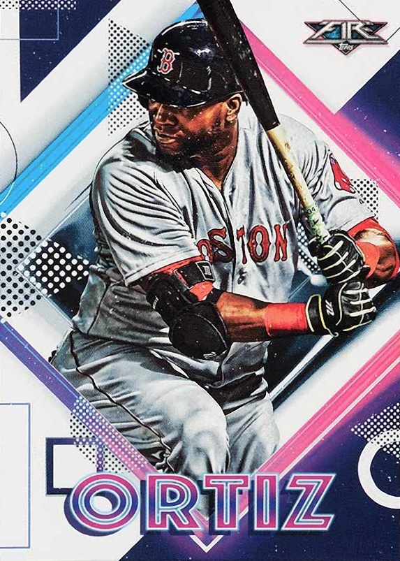 2020 Topps Fire David Ortiz #97 Baseball Card